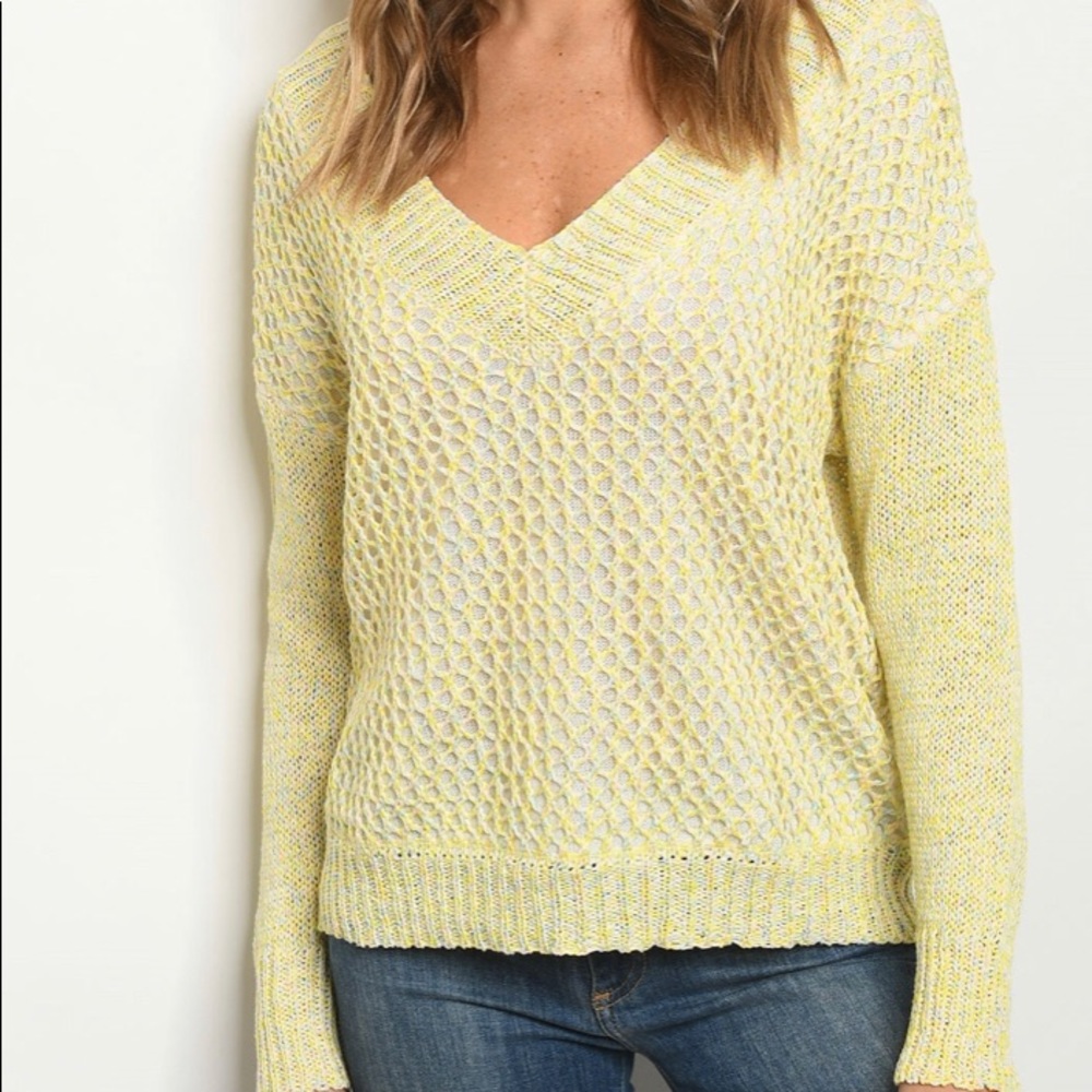 Fate Multi-Colored Sweater! 💗💛💙